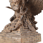 Vintage Indonesian Bronze Vishnu Garuda Vahana 13" Heritage | Jaipurio